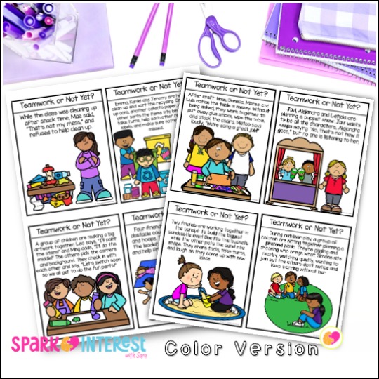 Image for preschool teamwork activities resource